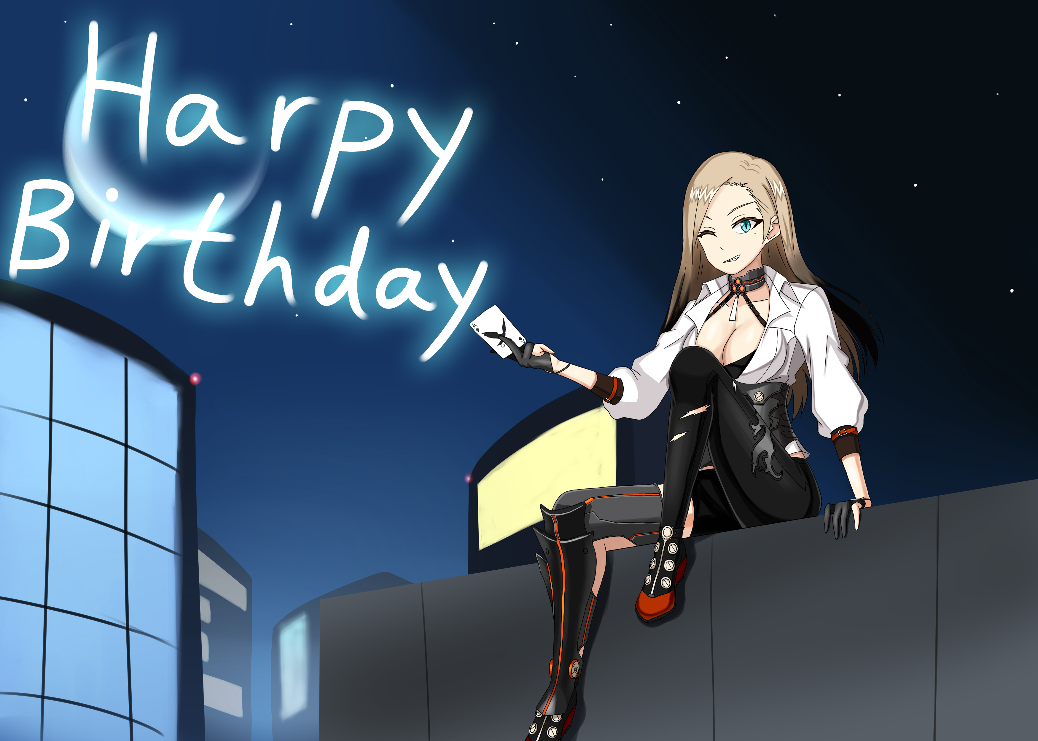 [하피생일축하해] harpy birthday