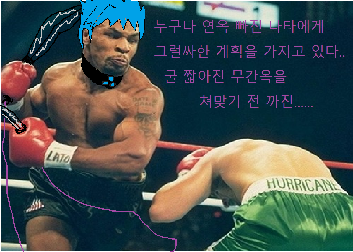 누구나 그럴싸한 계획을 가지고있다...